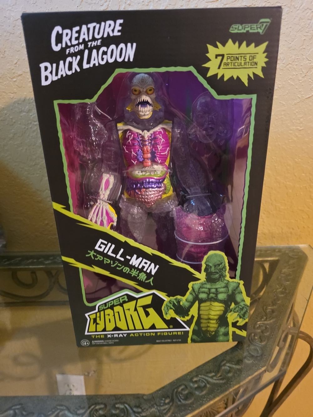 Universal Monsters Super Cyborg Creature from the Black Lagoon Figure Super 7